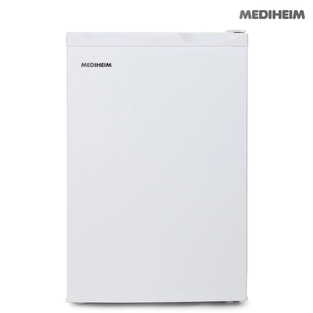 Mediheim 77L Compressor 3-Year Free AS Refrigerator MHR-70GR White/Silver Office Small Mini Room