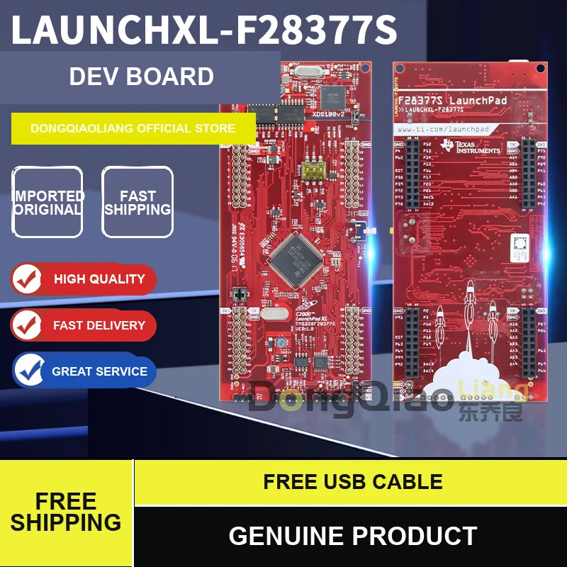 For the LAUNCHXL-F28377S TMS320F28377S Development Board C2000 Delfino 28379D