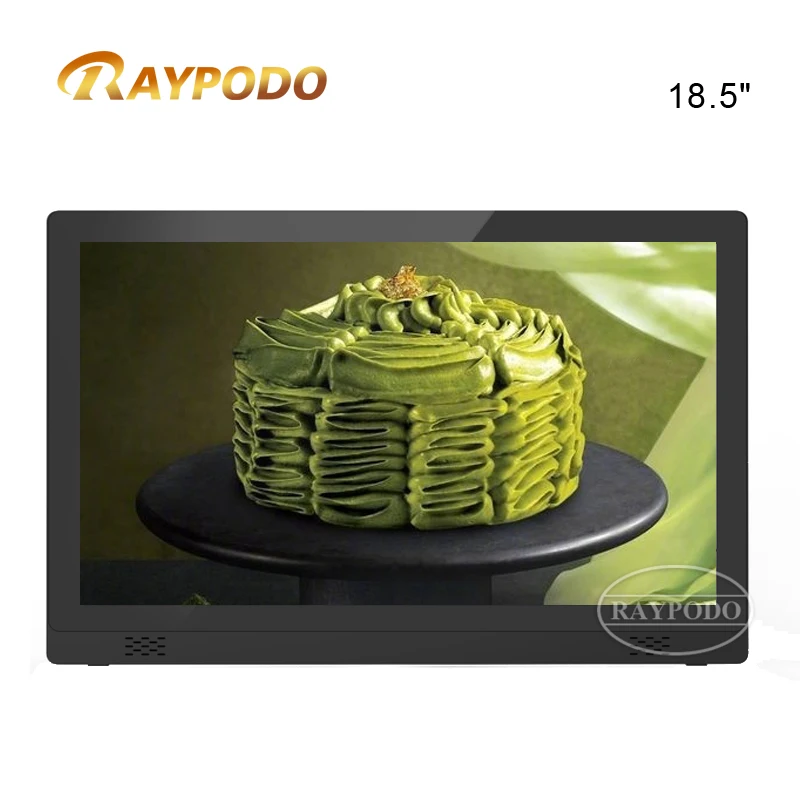 Raypodo 18.5 inch Chipset RK3399 With Android8.1 Tablet PC Commercial Tablet POE Digital Signage Display Multi language