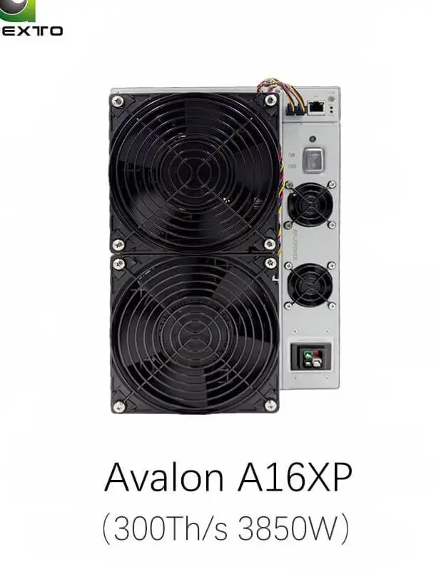 شحن سريع كنعان أفالون A16XP 300T 3850W جهاز تعدين البيتكوين