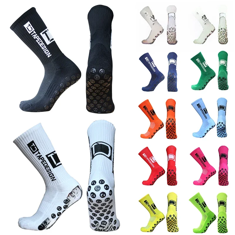 AliExpress TD Men Non-slip Anti-slip Women Socks NEW Football Soccer Basketball Tennis Sport Socks Grip Cycling