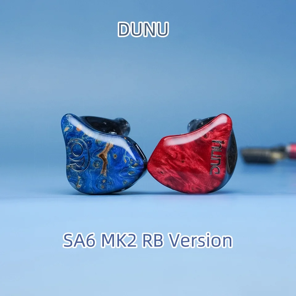 DUNU SA6 MK2 / MKII RBバージョン 6BAインイヤーモニターイヤホン 6