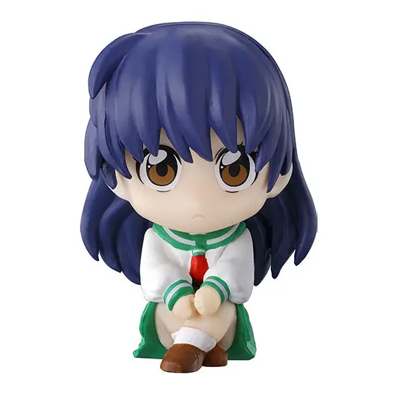 Inuyasha Anime Kagome Sesshoumaru Inu Yasha Shippou figura sentada productos originales figura pequeña cápsula juguetes regalo