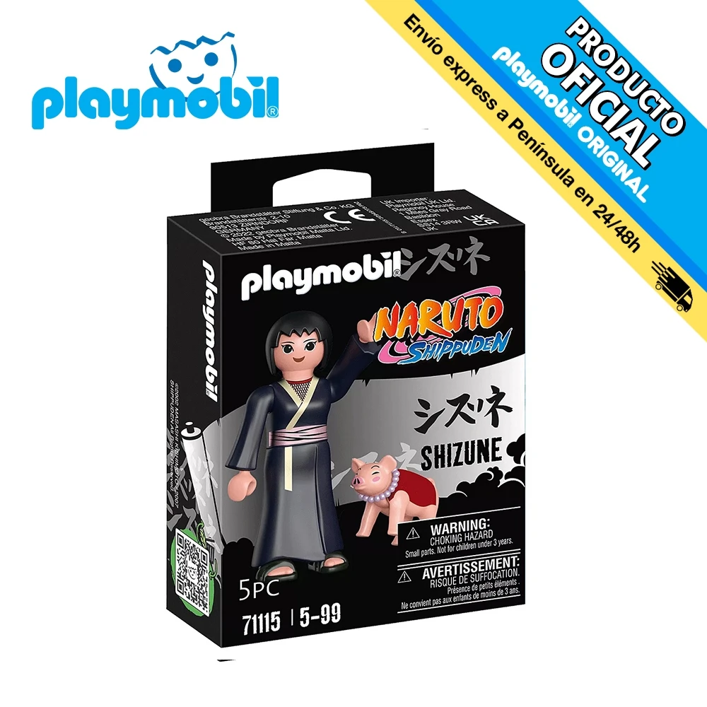 Playmobil Naruto Shippuden - Shizune, 71115, original, toys, boys, girls, gifts, collector, figures, dolls, shop, with box, new, man, woman, official license, clicks, famobil