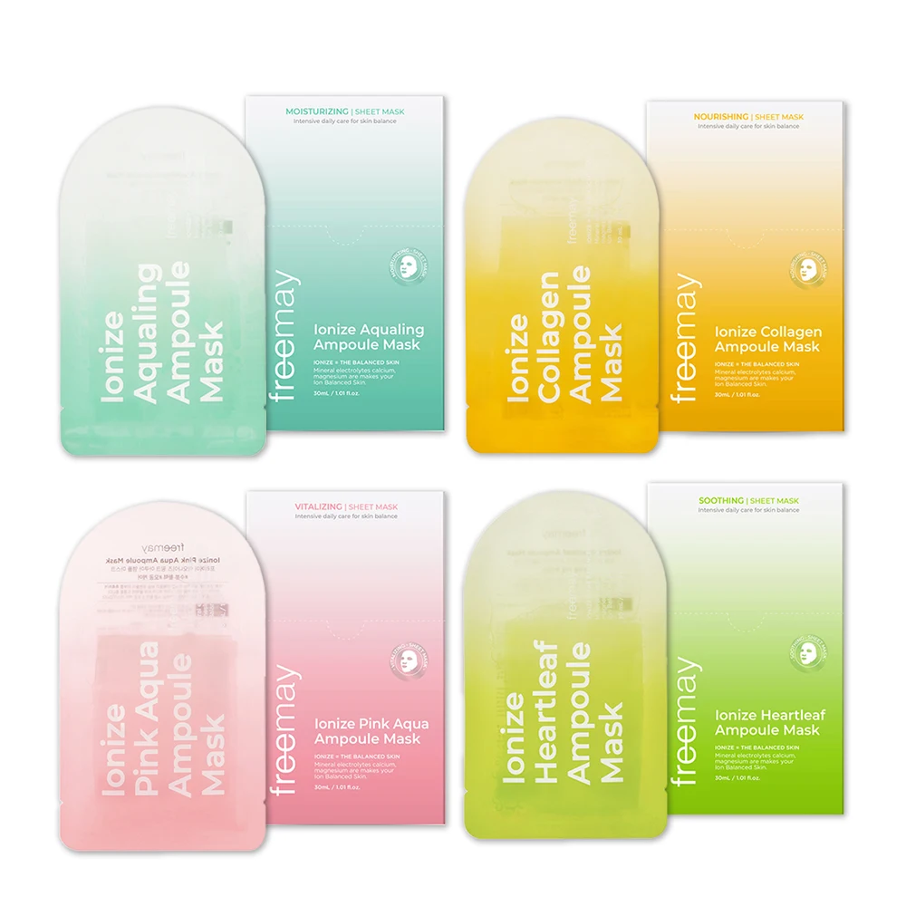 freemay Ionize Ampoule Mask Pack 30 ml 10 sheets