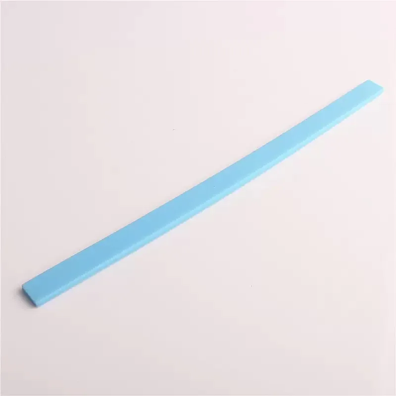 30 Pieces of 10*3mm Colored Silicone Strip Accessories for Making Bracelets
