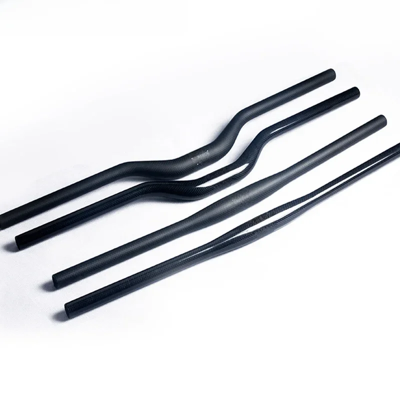 Kierownica rowerowa BXT z włókna węglowego, matowa, błyszcząca, rower górski, części MTB, 600 mm - 720 mm — zdjęcie 2