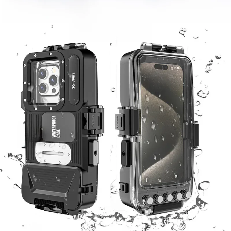 Wodoodporne etui Bluetooth o głębokości 30 metrów do iPhone 18 17 Air 16 15 14 13 Pro Max 11 Samsung Galaxy S25 S24 S23 S22 Ultra Note 20 — zdjęcie produktu 7