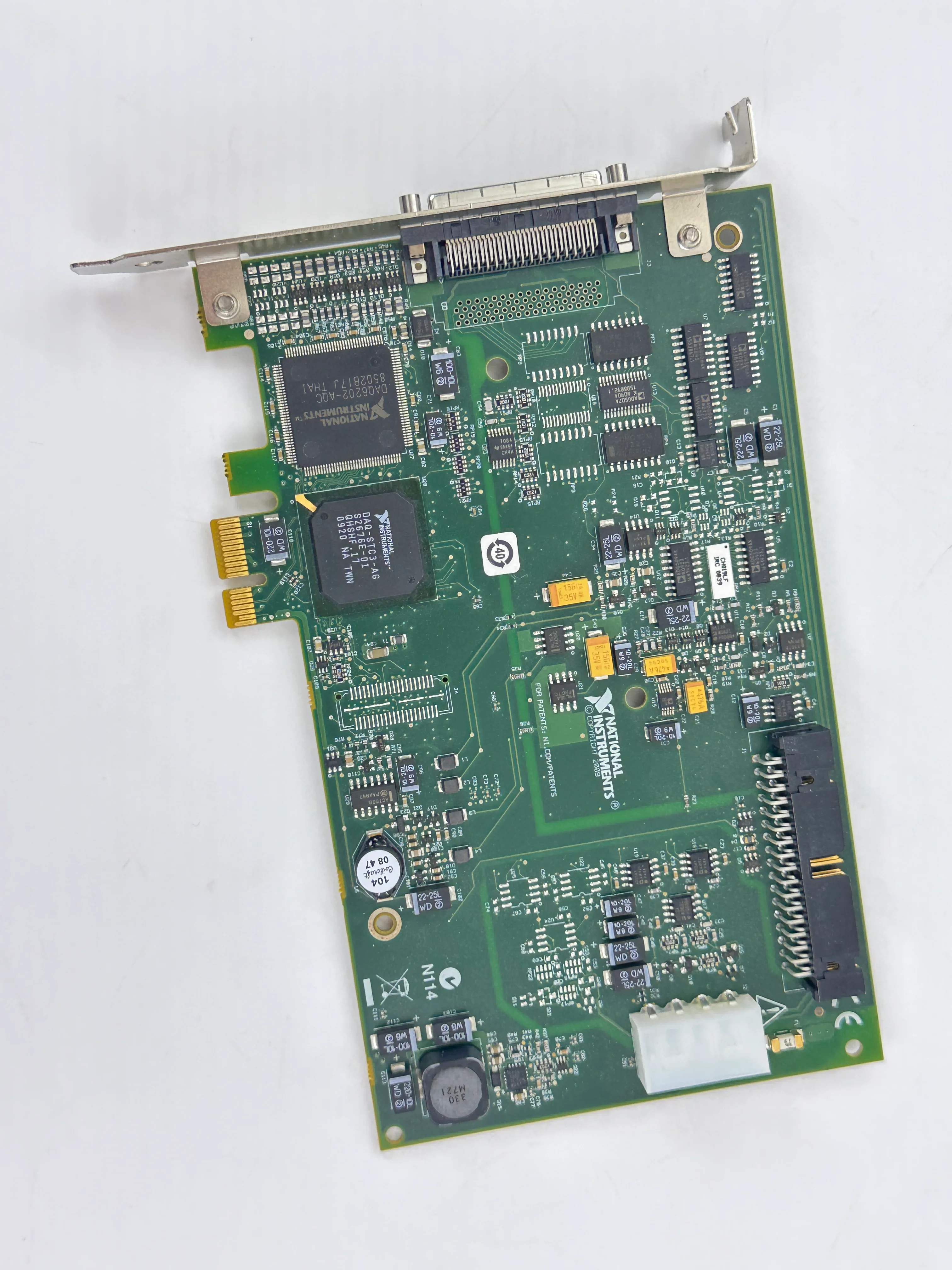 National Instruments NI PCIe-6321 Data Acquisition Card 781044-01