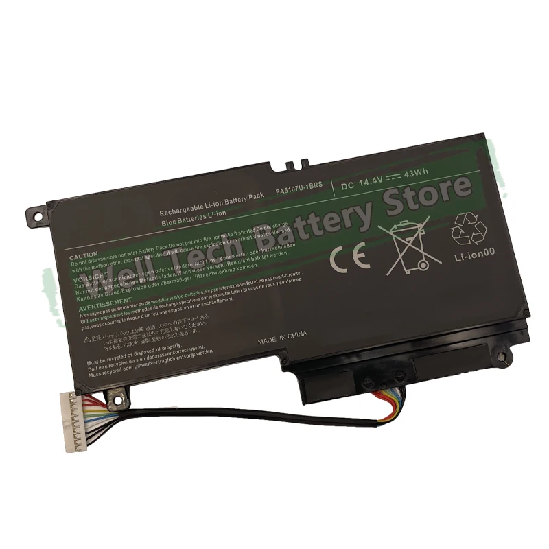 TOSHIBA PA5107 Laptop Battery for L50-A L55-A5226 L55Dt-A5253 L55-A5234 L55-A5278 L55Dt-A5293 L55-A5284 L55-A5284NR L55-A5299