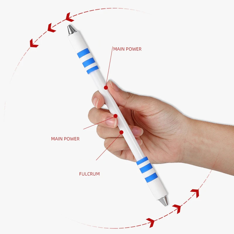 Bolígrafo giratorio equilibrado para adultos, juguete antiestrés, juego giratorio de mano, regalo para aliviar el estrés