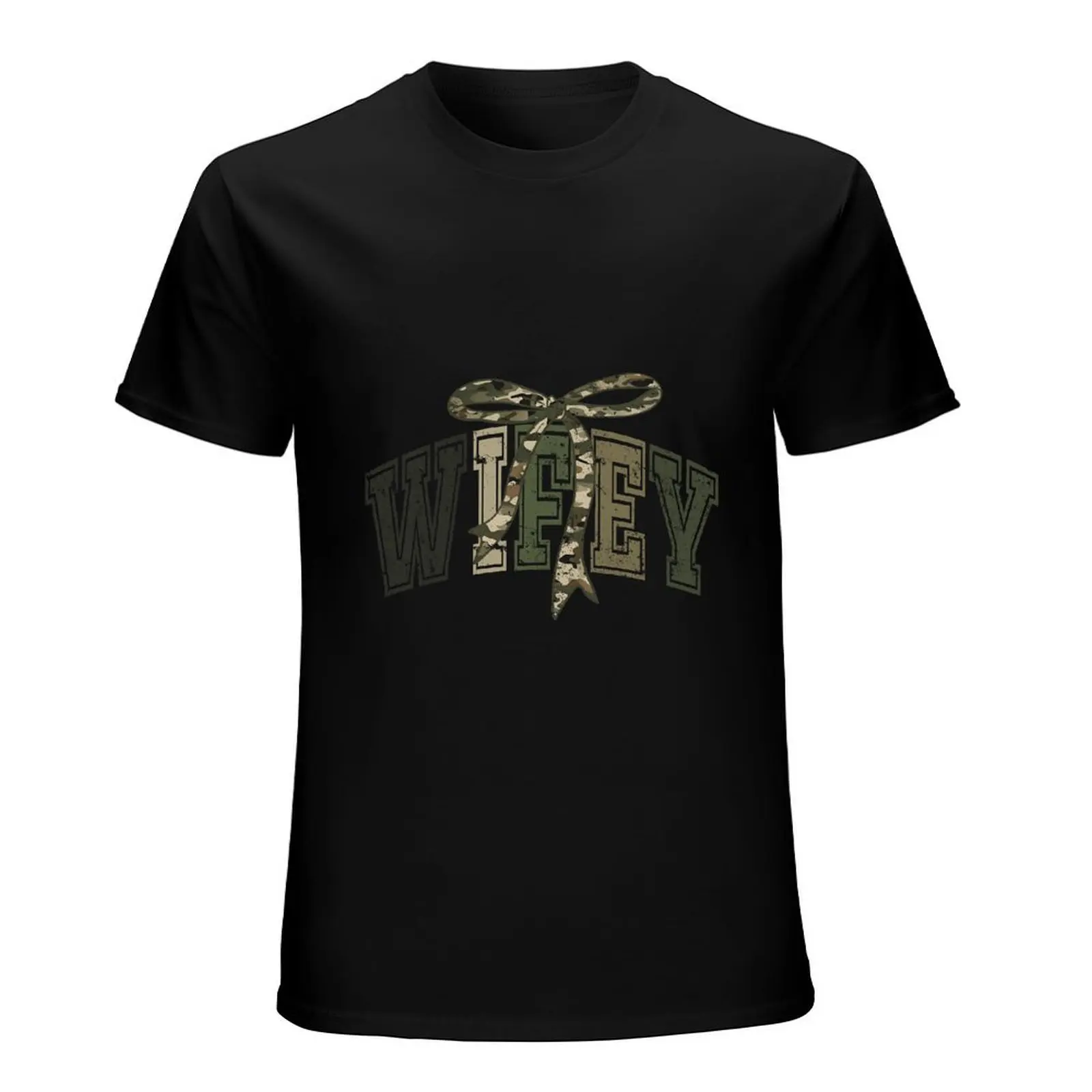 Distressed Buck Around Deer Hunting Shotgun Black T Shirt Outdoor Hunter Mens Breathable Summer Top