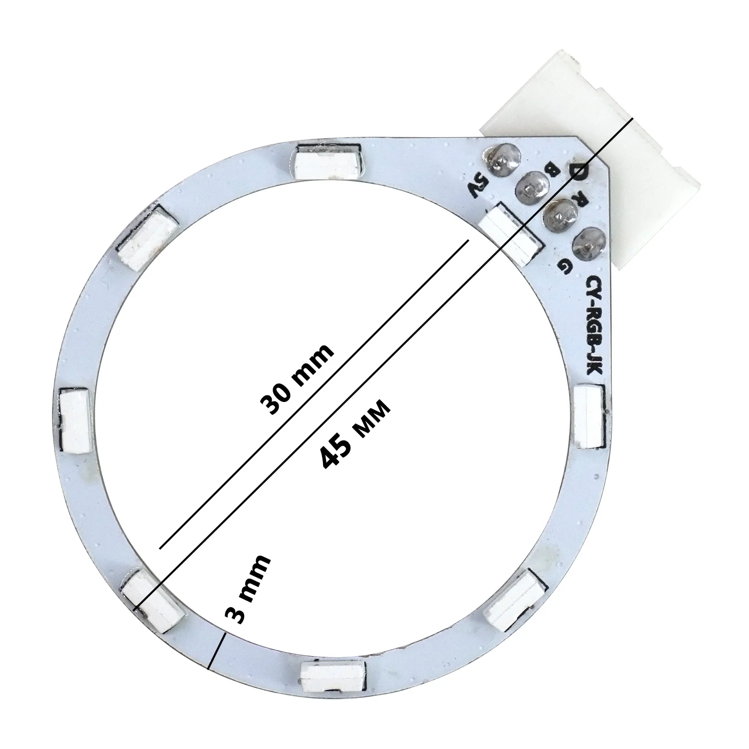 

Комплект RGB Световая панель 28 мм/30 мм Световая плата, светлый цвет можно изменить через приложение для мобильного телефона