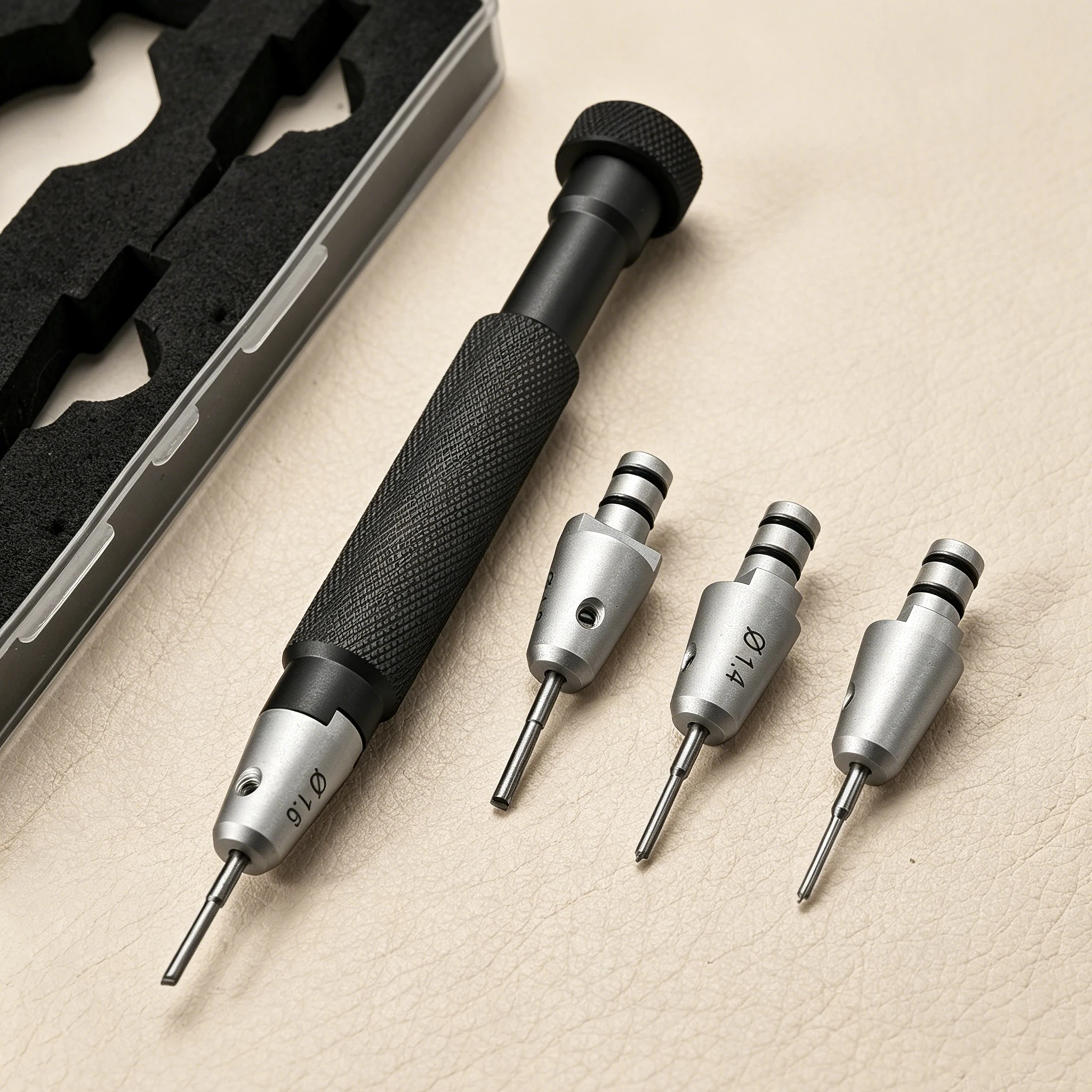BUSLUO Watch Repair Tool T-shaped Screwdriver Set 1.2-1.8mm T Cutter Head for Rolex Watch Belt Removal Special for Watchmakers