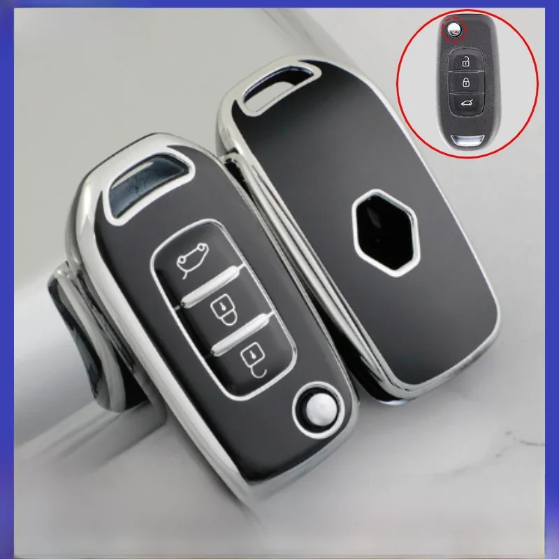 Para renault kadjar captur megane sandero stepway logan clio 5 arcana 2020 2021 tpu caso chave do