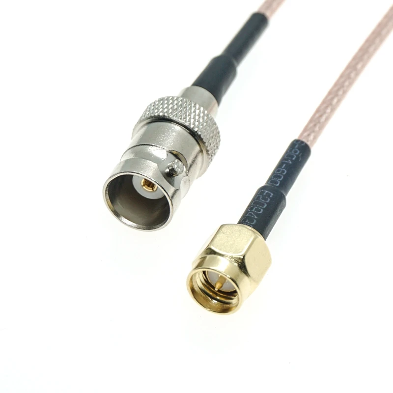 RG316 SMA MALE to BNC FEMALE Connector Lot Coaxial Jumper RF Pigtail Cable