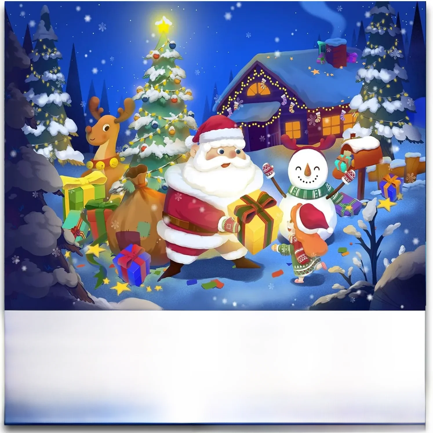 Puzzle de noël 100 pièces, les cadeaux qui comptent, jouet éducatif d'apprentissage amusant, cadeaux de noël et du nouvel an pour la famille