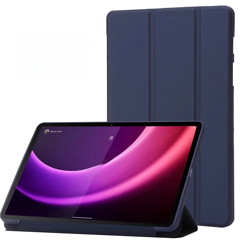 Etui Funda For Lenovo Tab P11 Gen 2 Case tb350fu Trifold PU Leather Soft Back Stand Tablet Etui For Lenovo Tab P11 2nd Gen Case 11.5" — zdjęcie produktu 7