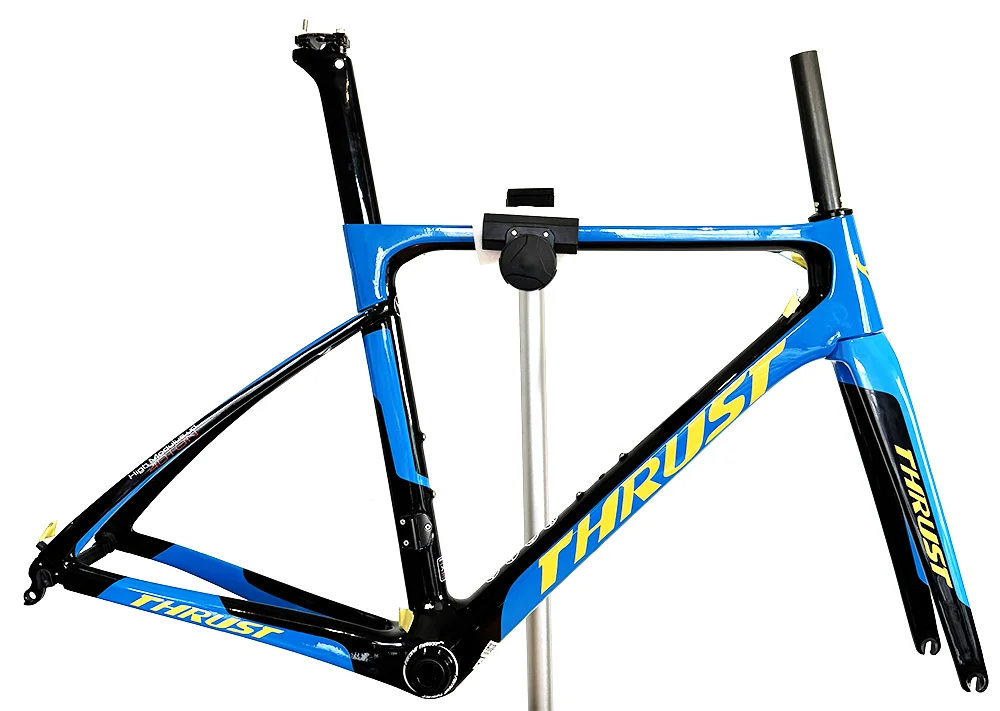 Thrust Speed Frame T1000 Carbon-Rennradrahmen Di2 Mechanisch UD Fahrradrahmen Größe 2 Jahre Garantie 700C x 25C – Detail 5