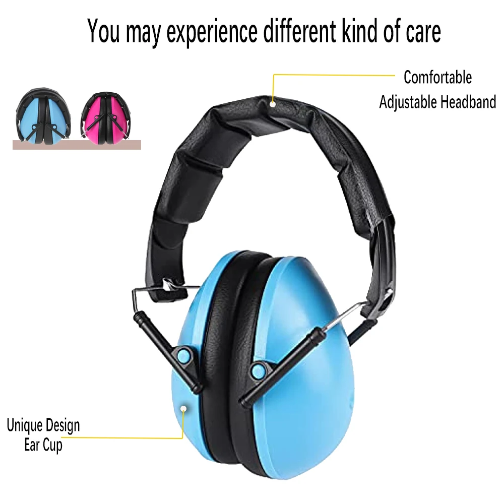 NEW Soundproof Baby Earmuff Noise Proof Children Sleep Ear Defenders Boys Girls Anti-Noise Headphone Protective Earmuff For Kid