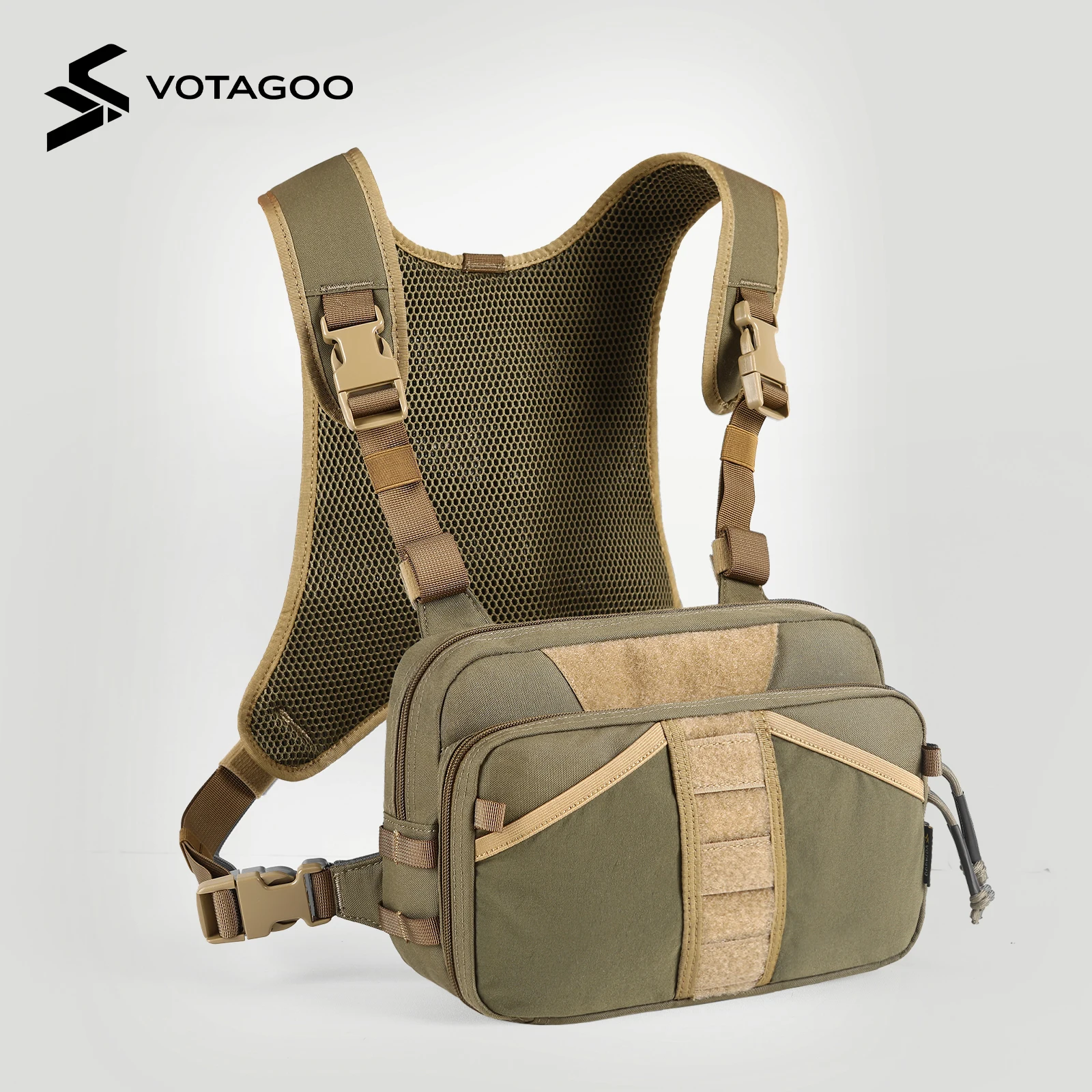 

Пакет для хранения рыболовных сундука VOTAGOO, коробки для снастей и мух