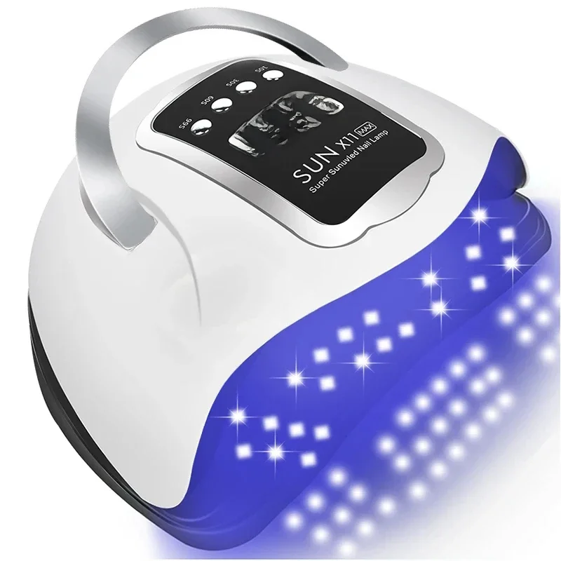 Lâmpada profissional para secador de unhas, sensor infravermelho, lâmpada led para manicure, para