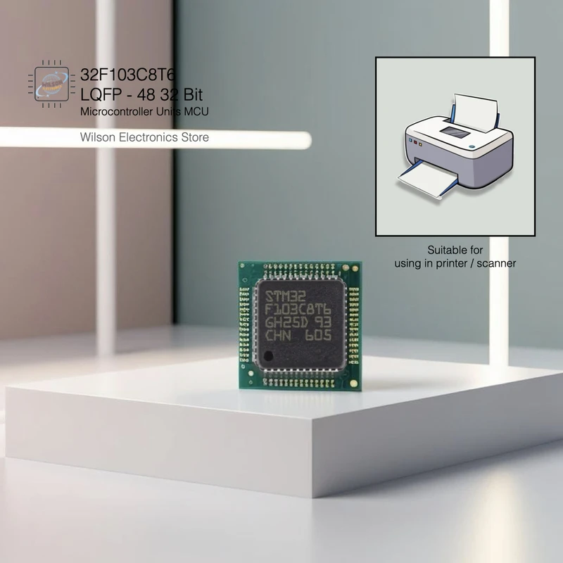 الأصلي STM32F103C8T6 LQFP-48 32Bit وحدات متحكم MCU IC ل ARM Cortex-M3