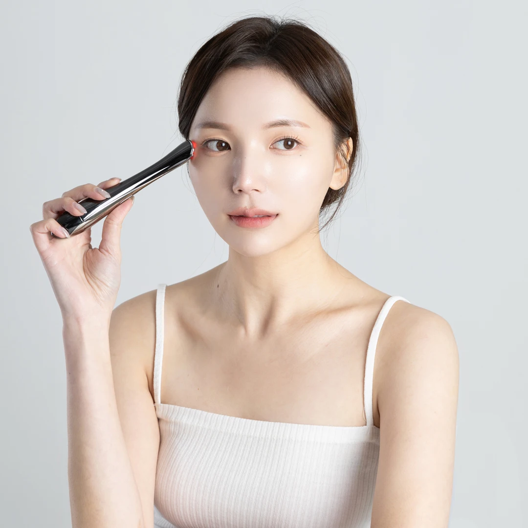 جهاز تدليك العين عالي التردد 1 ميجا هرتز للعناية بالعين كلفاني Ems للعناية بالبشرة تحت العين #3