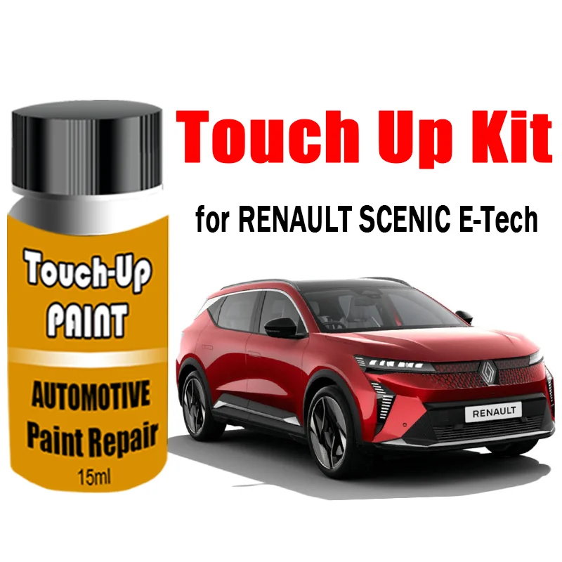 

Car Touch-Up Paint Kit (with brush) for RENAULT SCENIC E-Tech Paint Scratch Remover Car Paint Care Accessories
