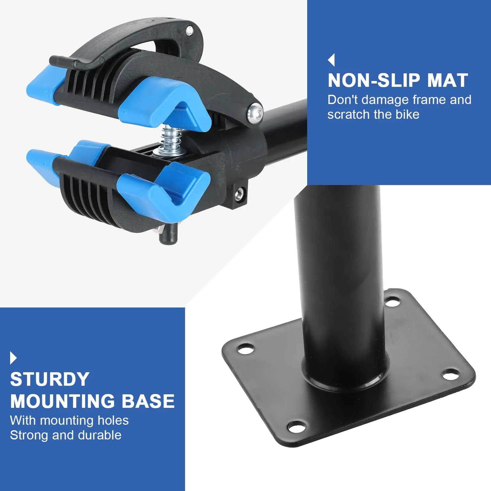 MTB Road Bike Work Stand Strong Load Capacity Desktop Maintenance Rack Adjustable Height Bicycle Parking Rack Accessories