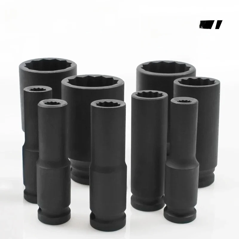 Drillforce 8-41mm pilote de douille pneumatique à Impact profond tête Torx 12 points 1/2 "adaptateur voiture Auto camion clé à pneu outil de réparation