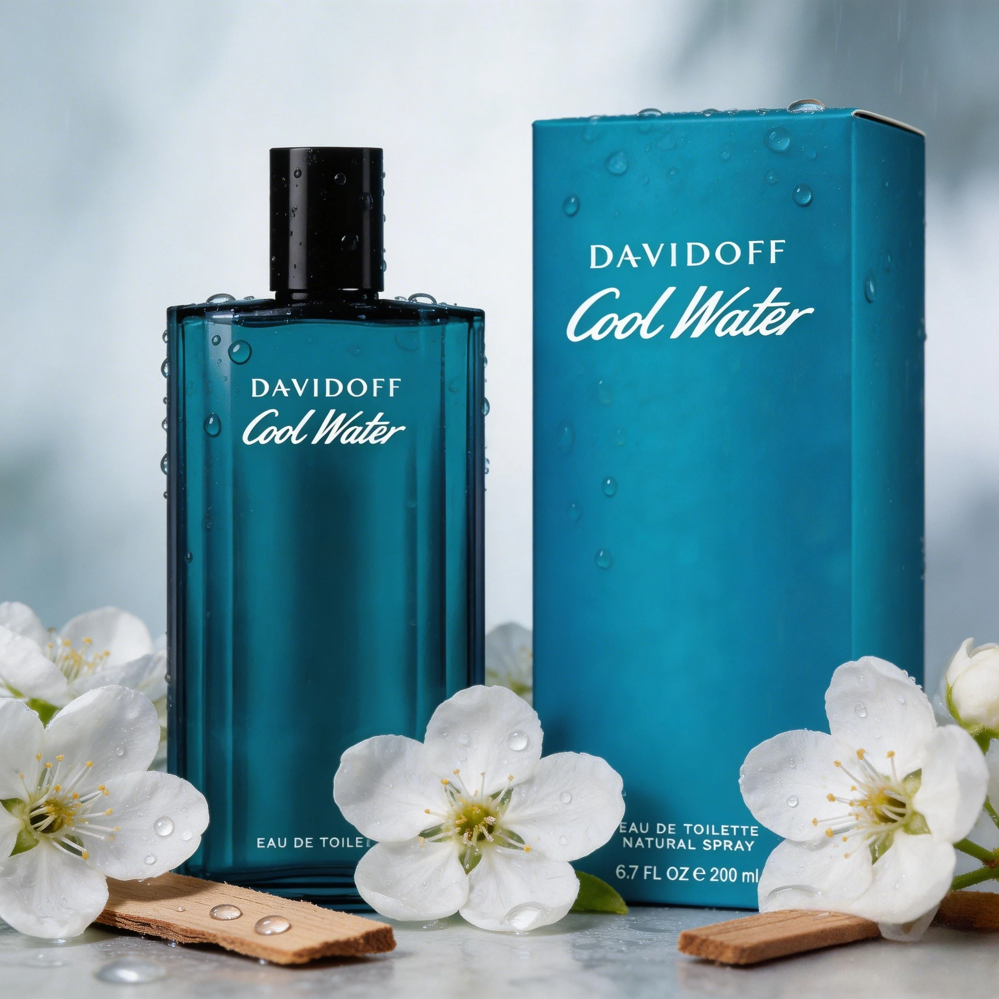 Davidoff Cool Water Men Eau De Toilette for Men 125Ml-4.2Fl.Oz It Is the Perfect Valentine's Day Gift