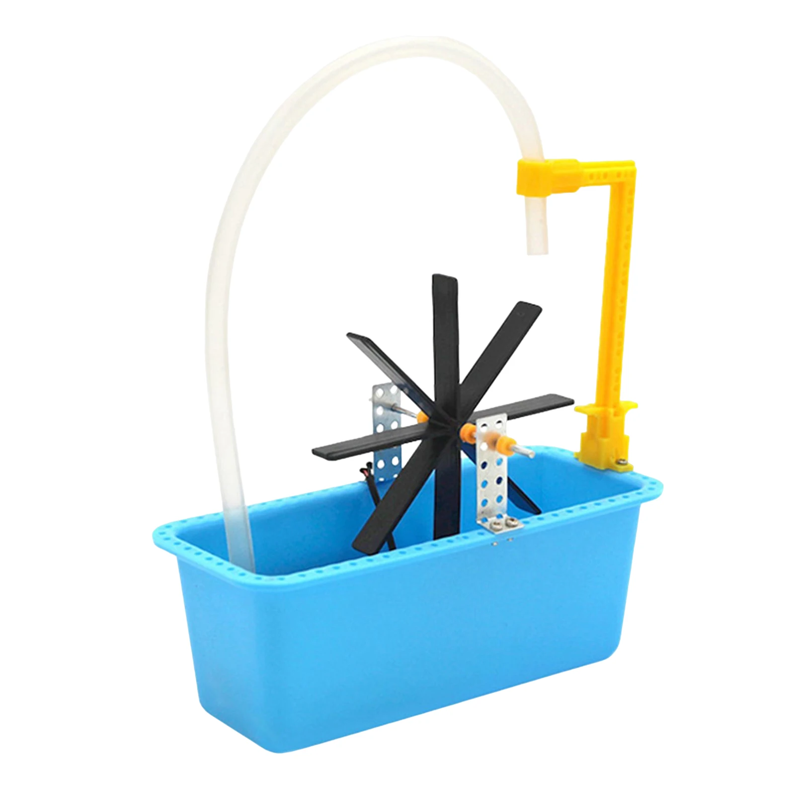 DIY Simulated Water Wheel Science Model Toy, Experiment Kit, Circuit, Electrical Puzzle, Assembly Toy for Children, Technology Production