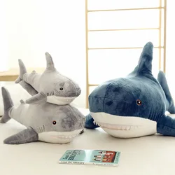 New creative toys Great White Shark Shark Doll Bedroom Sofa Ornament Shark Pillow Plush Toy Children's Birthday Christmas Gift