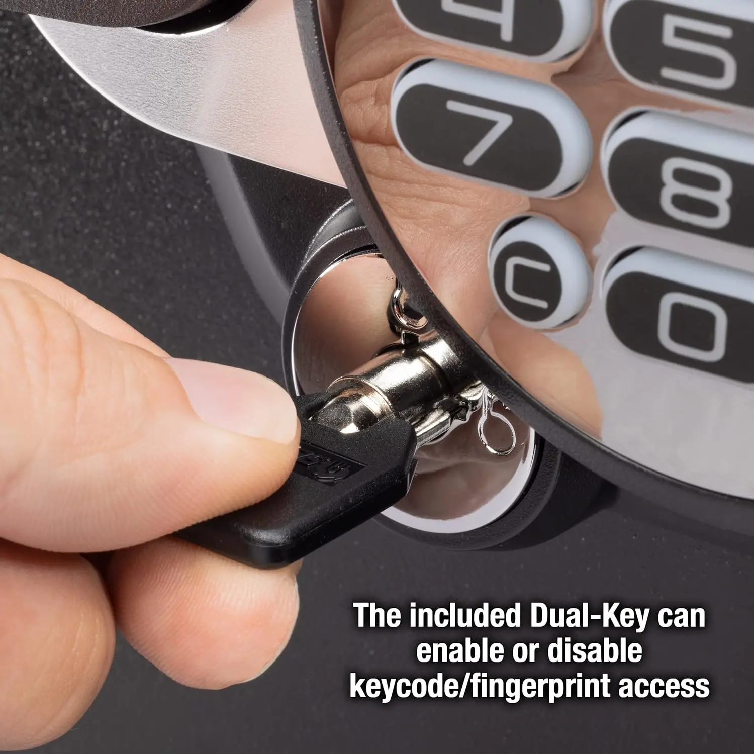 À prova de fogo e à prova d'água Home Safe with Biometric Fingerprint Lock, Key Lock, Keypad for Securing Money, Jewelry, Documents