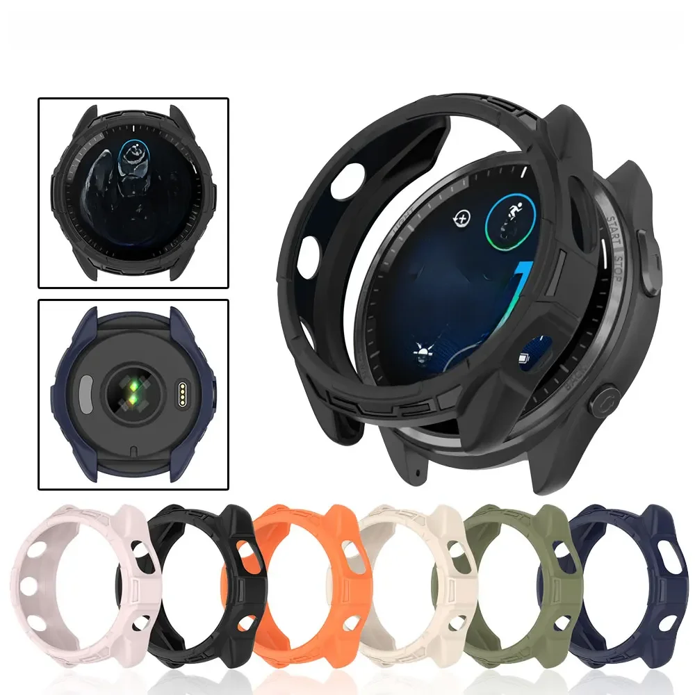 Etui ochronne TPU do zegarka Garmin Forerunner 265 265S 965 Pokrowiec ochronny zapobiegający zarysowaniom do etui Forerunner965 Zderzak — zdjęcie 2
