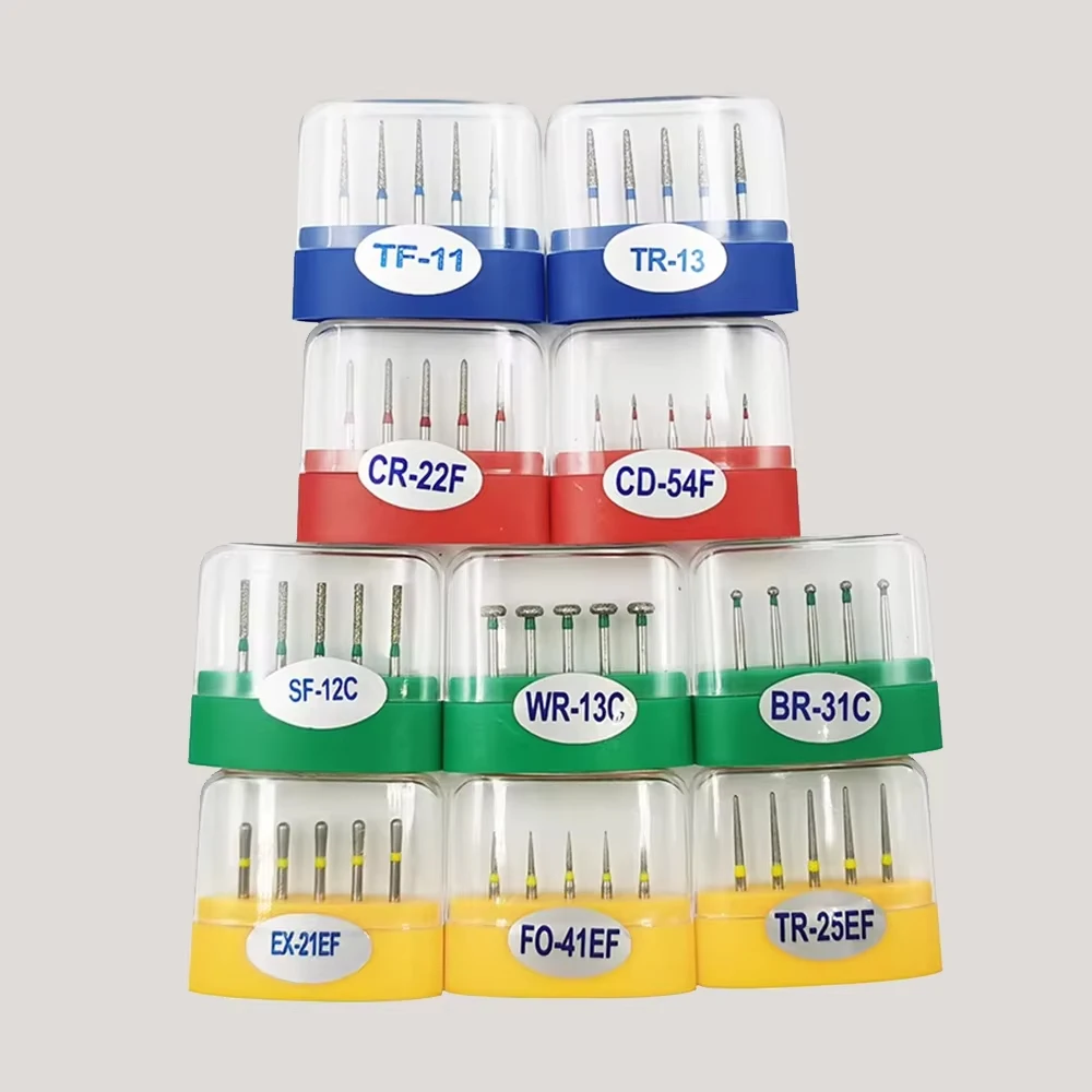 

Professional Dental Diamond Needles for High-Speed Handpiece Tooth Preparation Polishing Grinding Abrasive Wheel Needle
