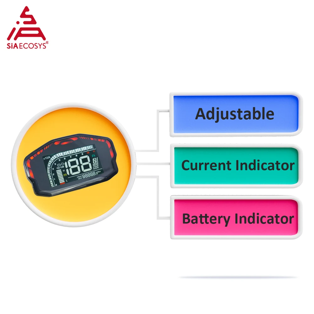 

Склад в США! Регулируемая связь DKD LIN CAN-BUS Дополнительный электрический скутер ЖК-дисплей прибора спидометра