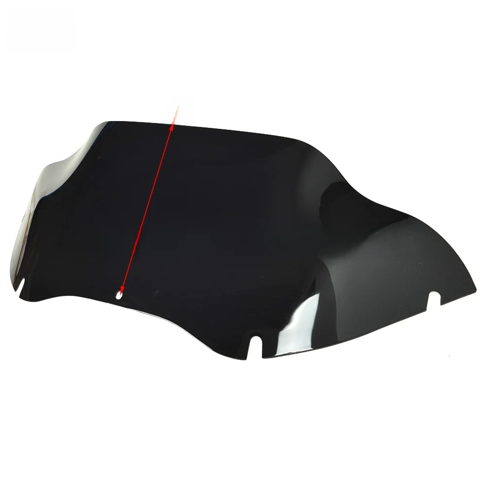 Dymna 9-calowa obudowa przedniej szyby motocyklowej do Harley Touring Road Glide FLTR 1998-2013 — zdjęcie 2