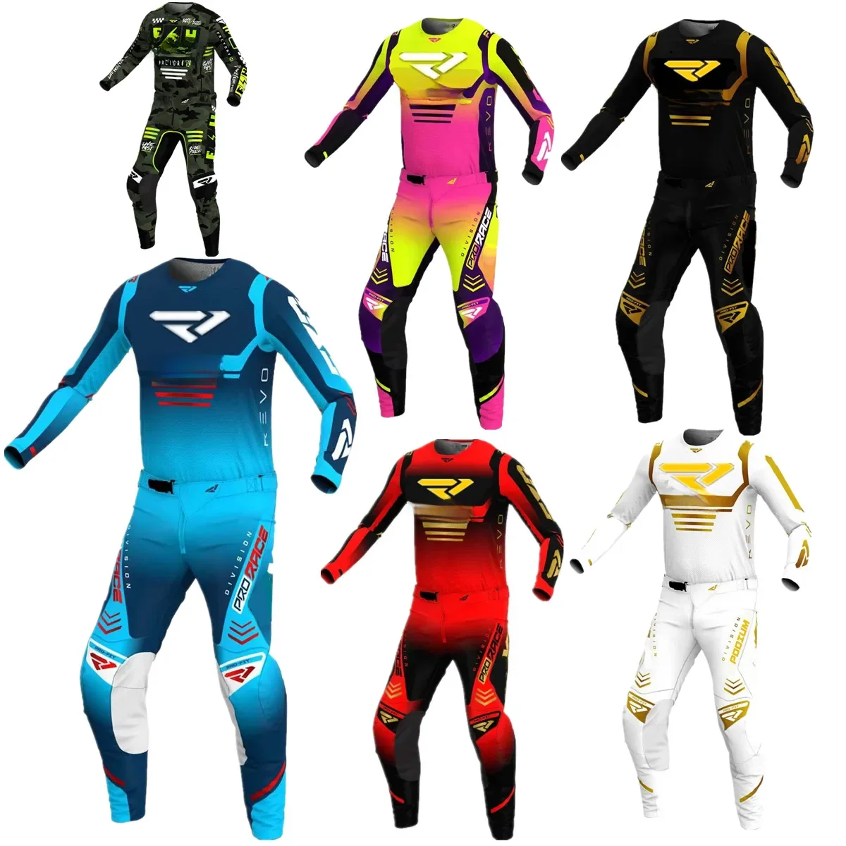 AliExpress XC LEATT 2024 fh MX Gear Set Top Motocross Dirt Bike Jersey Set Off Road Motorcycle Combos