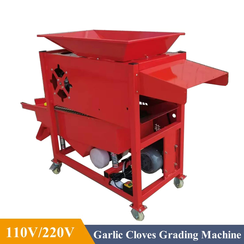 110V/220V Factory direct sale Farm Grading Planting Equipment Dry splitting Garlic Separating and Screening Machine