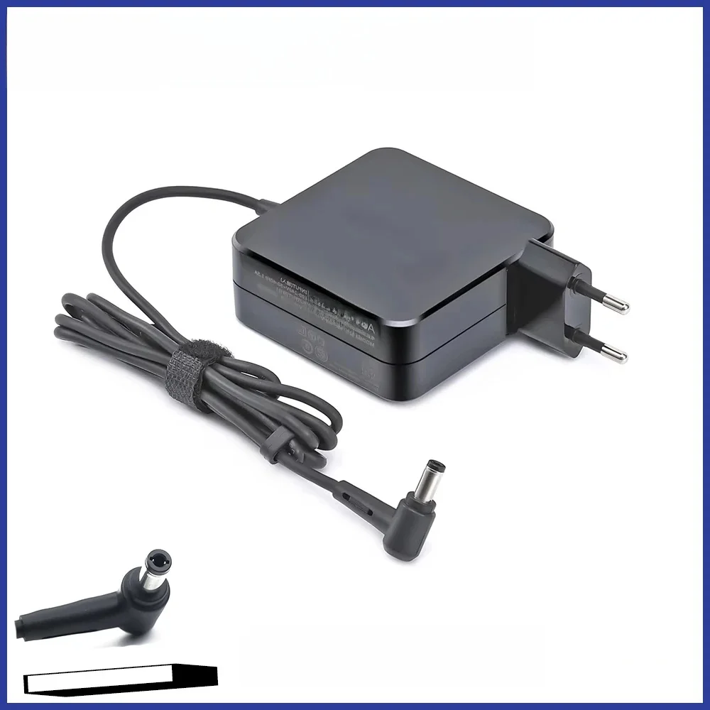 Chargeur adaptateur pour ordinateur portable, 19V, 3,42 a, 5.5x2.5mm, 65W AC, pour Asus X401A, X550C, A450C, Y481, X501LA, X551C, V85 A52F, X555 / TOSHIBA / GATEWAY