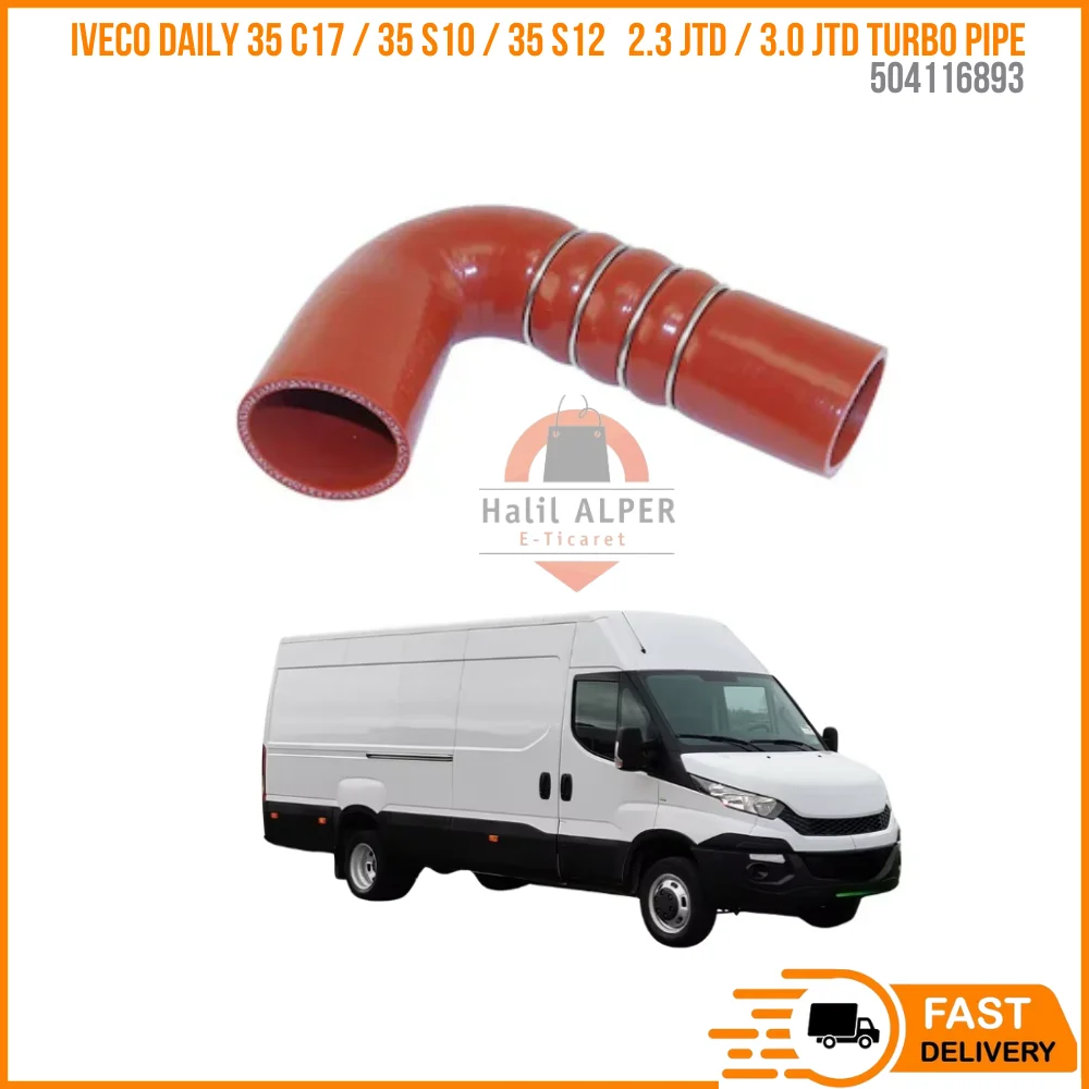 FOR IVECO DAILY 35C17/35S10/35S12 2.3 JTD / 3.0 JTD TURBO PIPE 504116893 HIGH QUALITY CAR PARTS AFFORDABLE PRICE