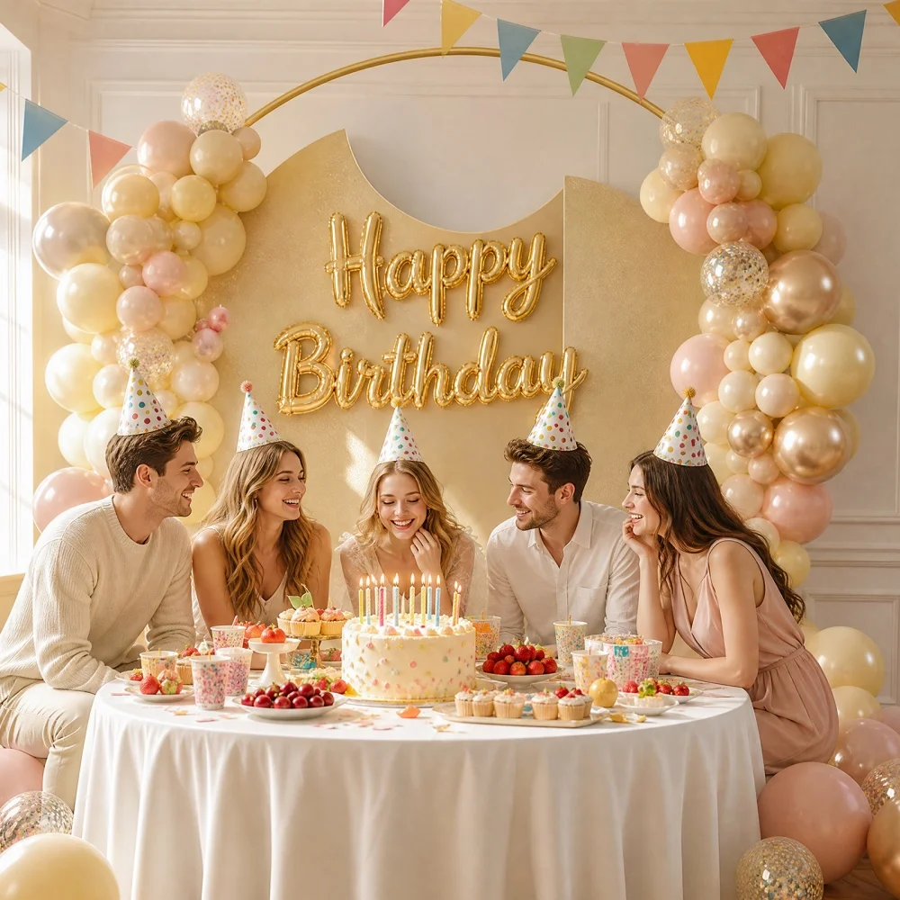 Arche de mariage ronde en métal doré, cadre de 2M×2,5M, support de toile de fond en cercle pour ballons, pour fête de fiançailles