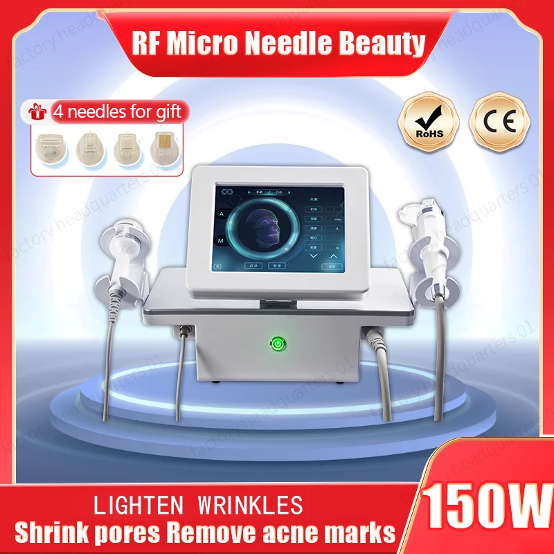 RF-Microneedling-Maschine, Dehnungsstreifen-Entferner, fraktionierte Mikro-Nadelung, 2025, Schรถnheitssalon, hautenges Facelift, BUSINESS EQUIP