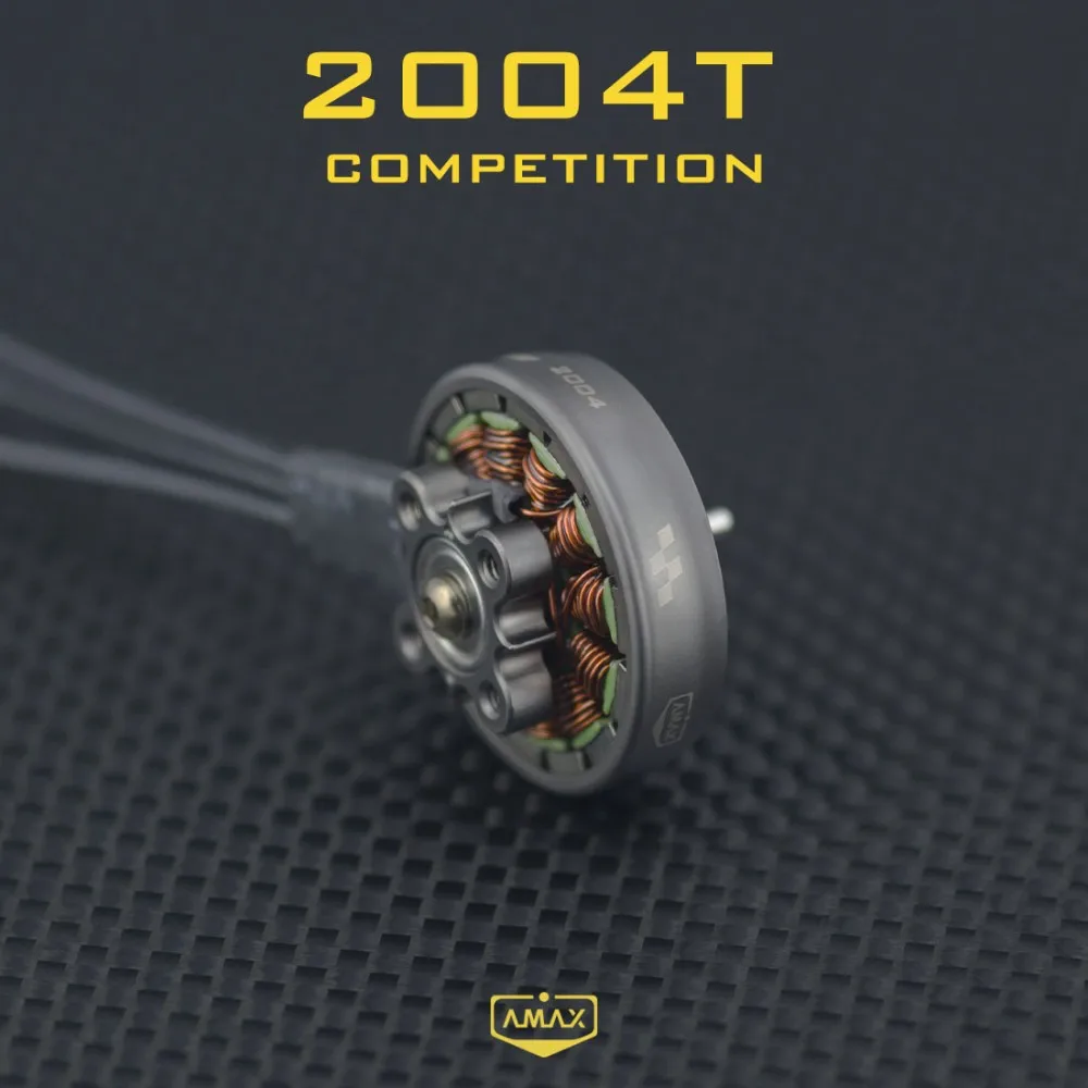 2004 / 2004T المنافسة فرش السيارات Φ5mm / Φ1.5mm 3-6S بطارية ليبو / 3-5 بوصة المروحة FPV RC الطائرة بدون طيار رباعية Cine Whoop AMAX #4