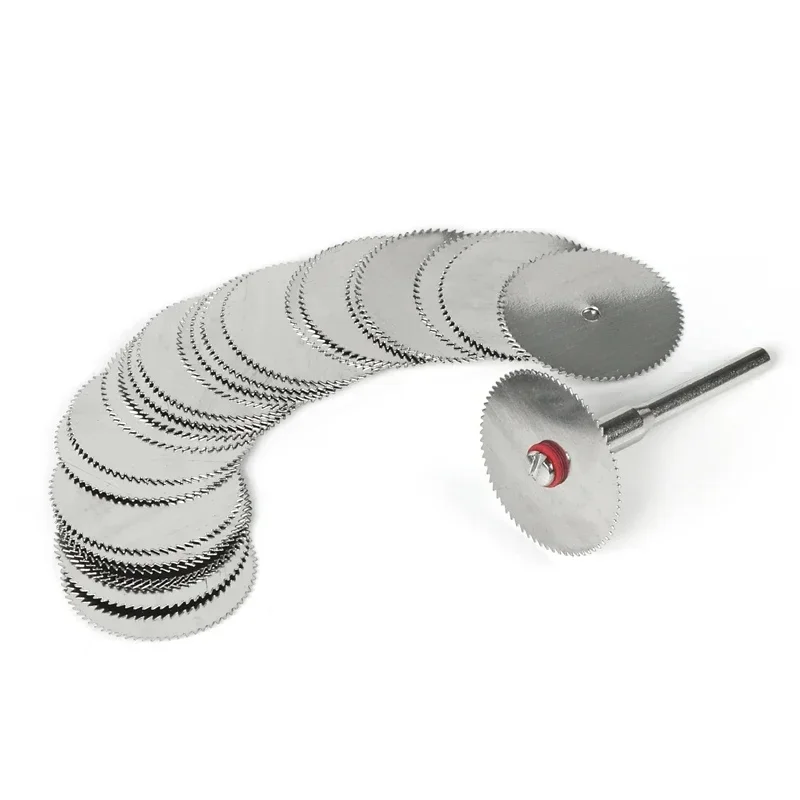 10pcs Mini Circular Saw Disc Abrasive Hss Blades Tool Cutting Wheel Wood Carving Tools Rotary Cut Off Tool for Dremel
