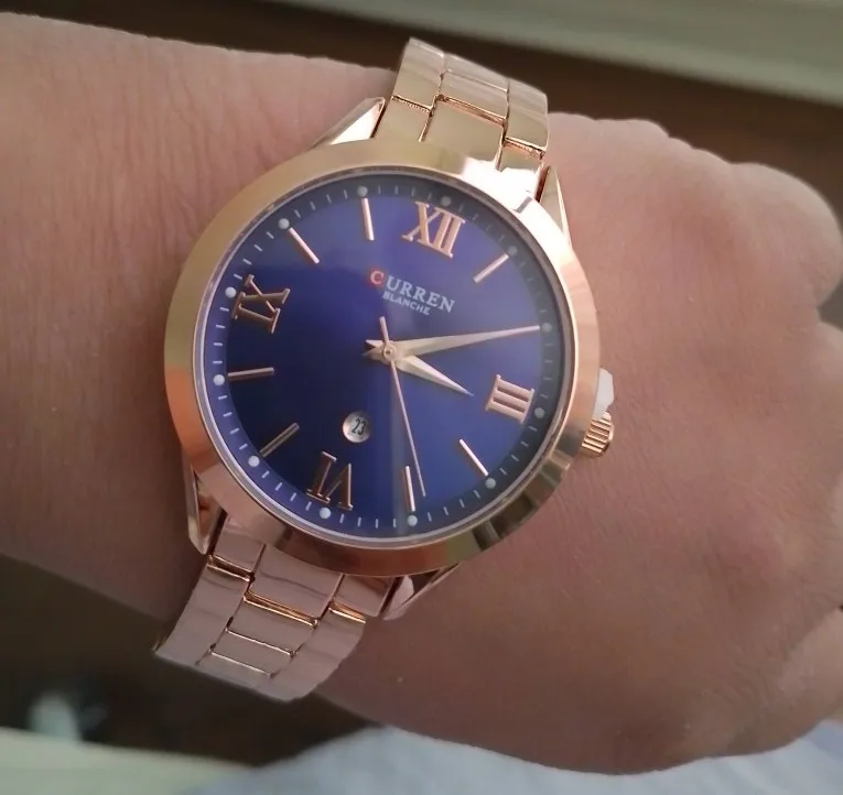 CURREN 9007 Luxury Women's Quartz Watch | Stainless Steel Fashion Timepiece