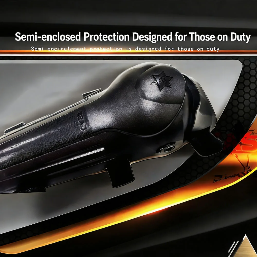 Tactic Shin and Elbow Guards Combo Set Adjustable Motorcycle Protection Gear Explosion-proof Duty Gear , for Motorcycle