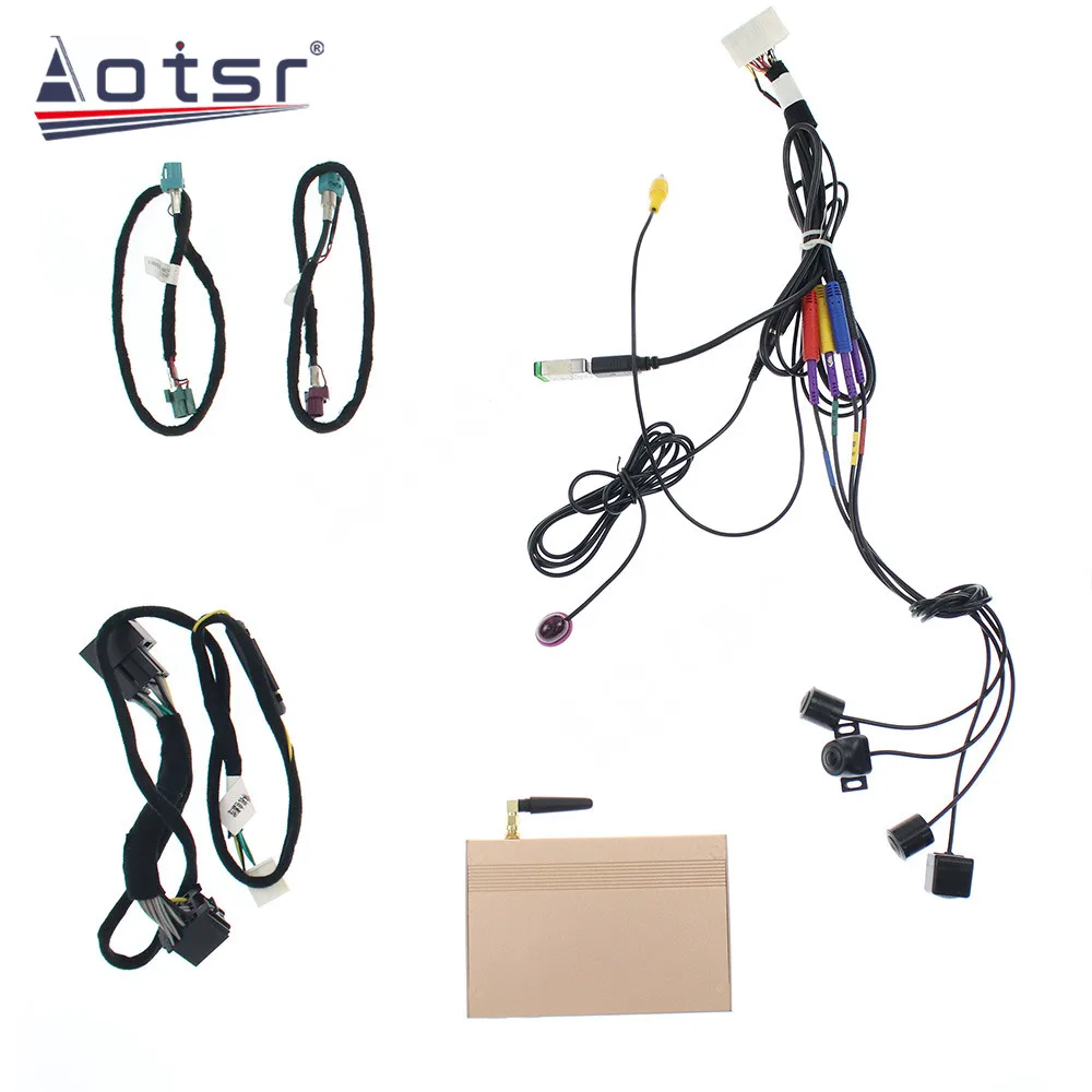 360° car Camera streo 1080P HD Rear / Front / Left / Right 360 Accessories for Car android  Radio multimedia 720P/1080P